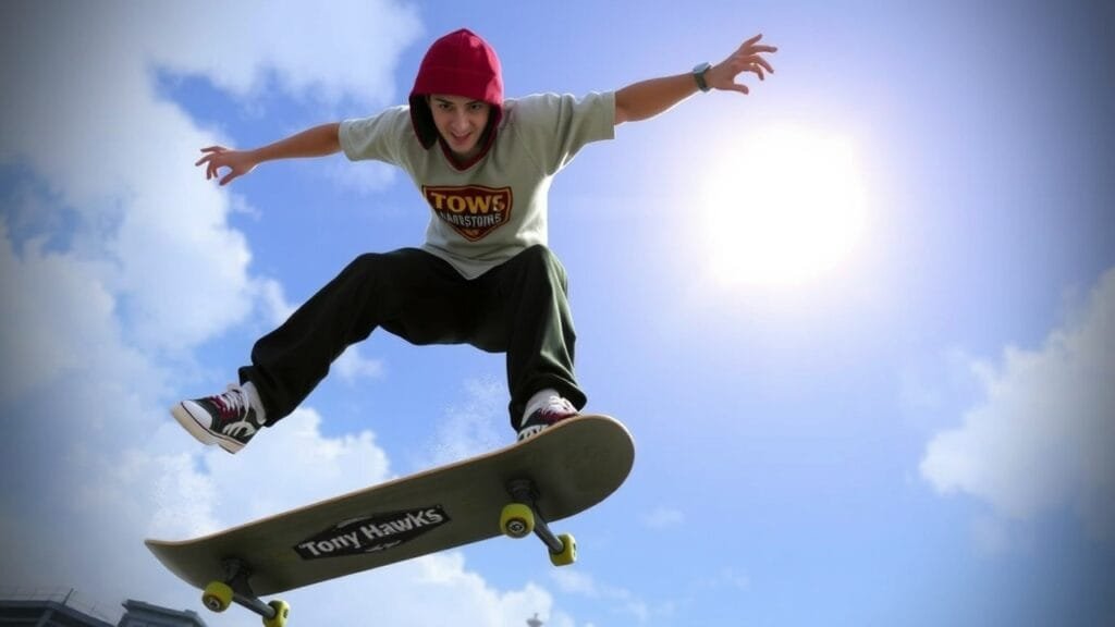 tra i giochi di sport abbiamo "Tony Hawk's Pro Skater 1 + 2"