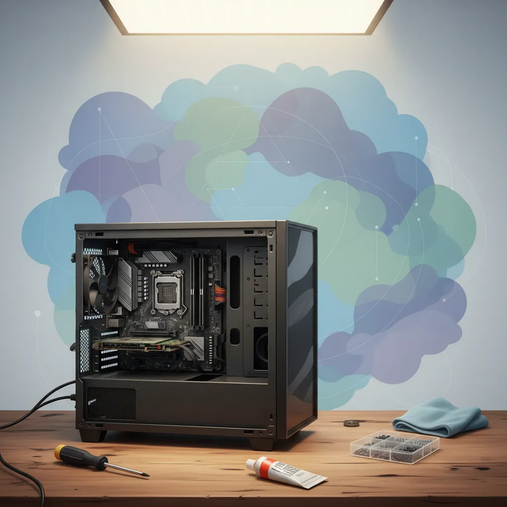 4. Montaggio ventole e radiatore: meno rumore, più aria = più felicità