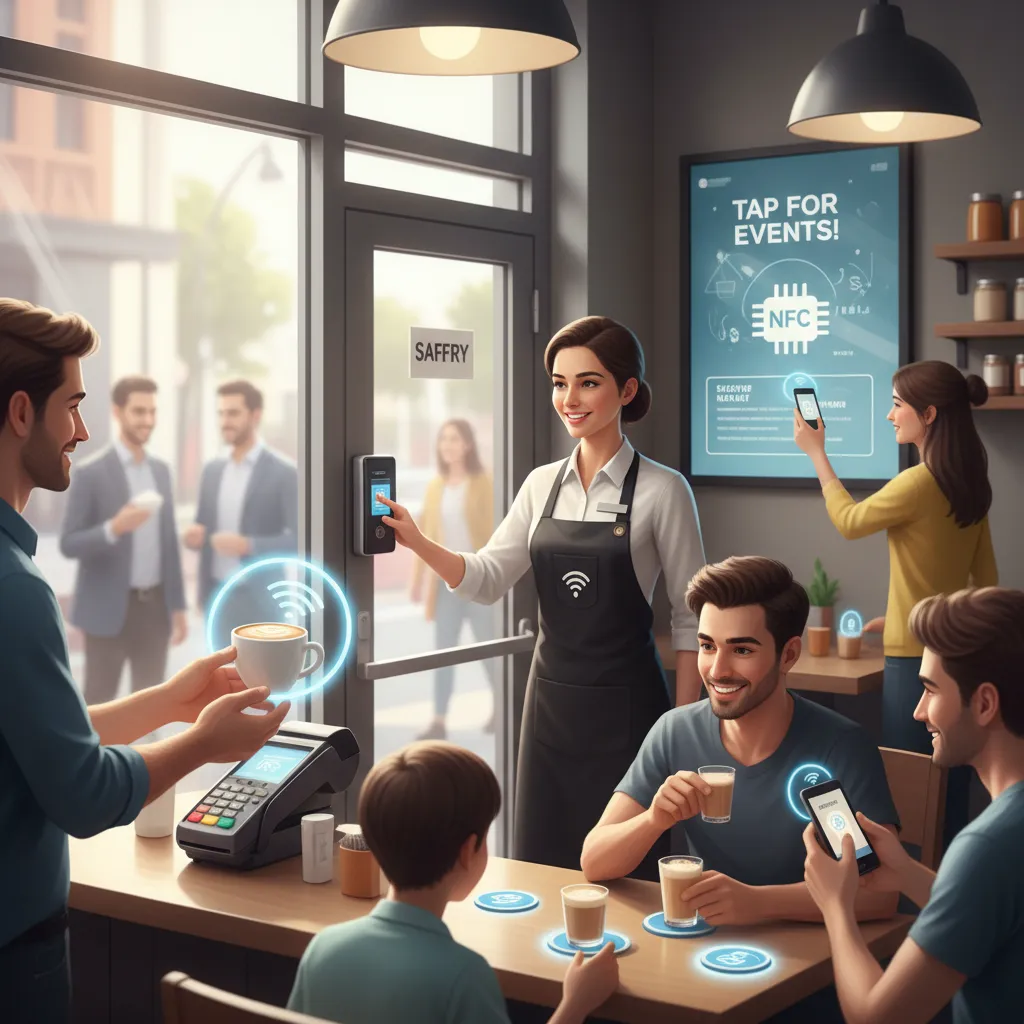 Dove uso l’NFC? Dal bar ai badge: applicazioni creative che non ti aspetti