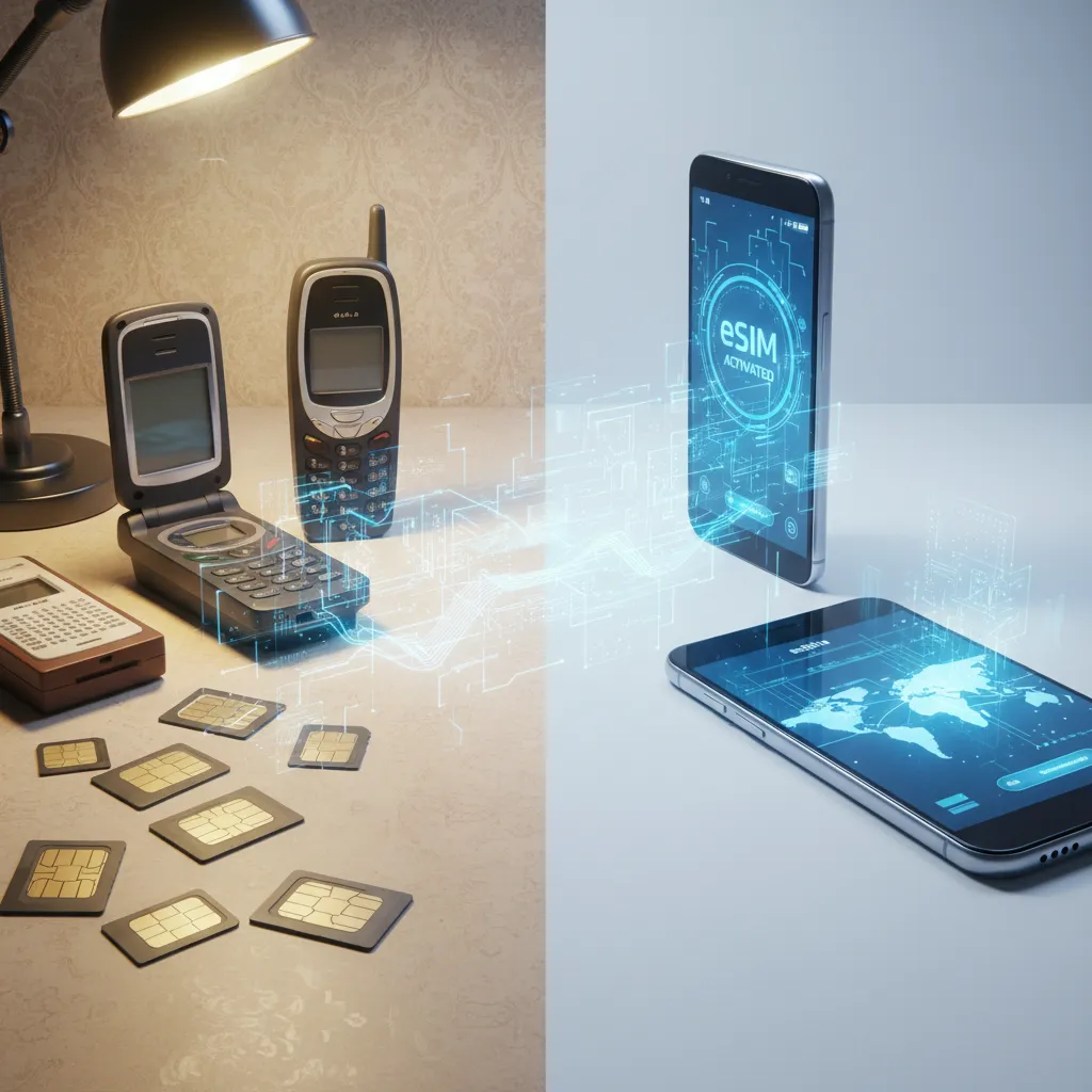 E se volessi cambiare operatore ogni mese? (Gestione eSIM profilo digitale e attivazione remota)