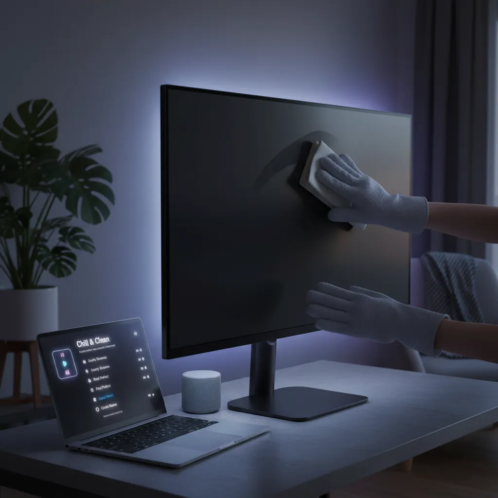 Microfibra, acqua distillata & co.: armi segrete di ogni Pulizia Sicura OLED