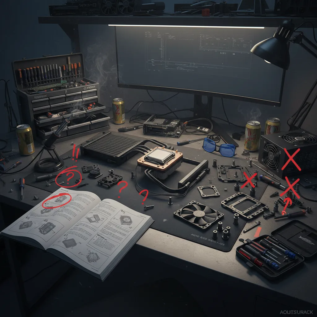 6. Precauzioni dissipatore liquido: errori comuni (e storie imbarazzanti)