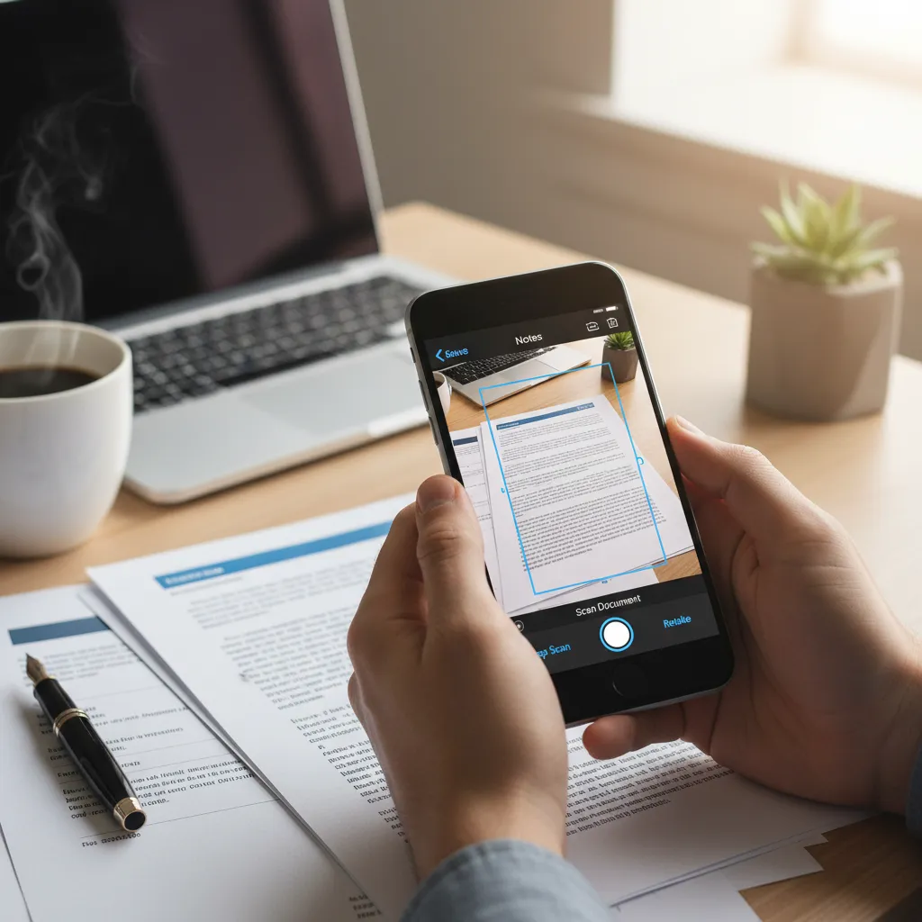 Oltre la scansione: aggiungere firme e condividere PDF con Note