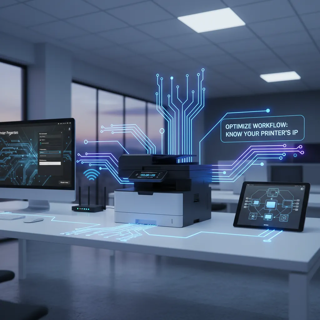 Utilizza il display e il menu della stampante per trovare l'indirizzo IP