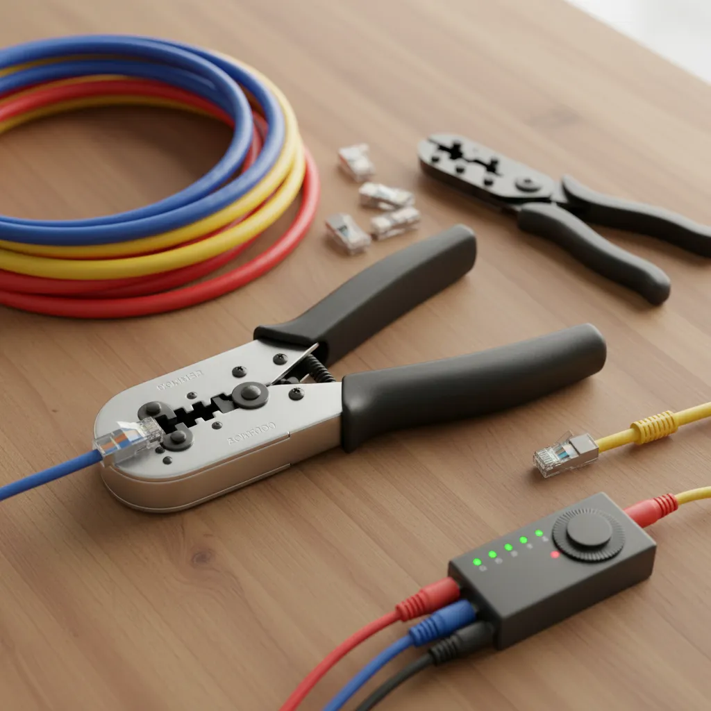 Preparare il cavo: tagliare e rimuovere la guaina esterna