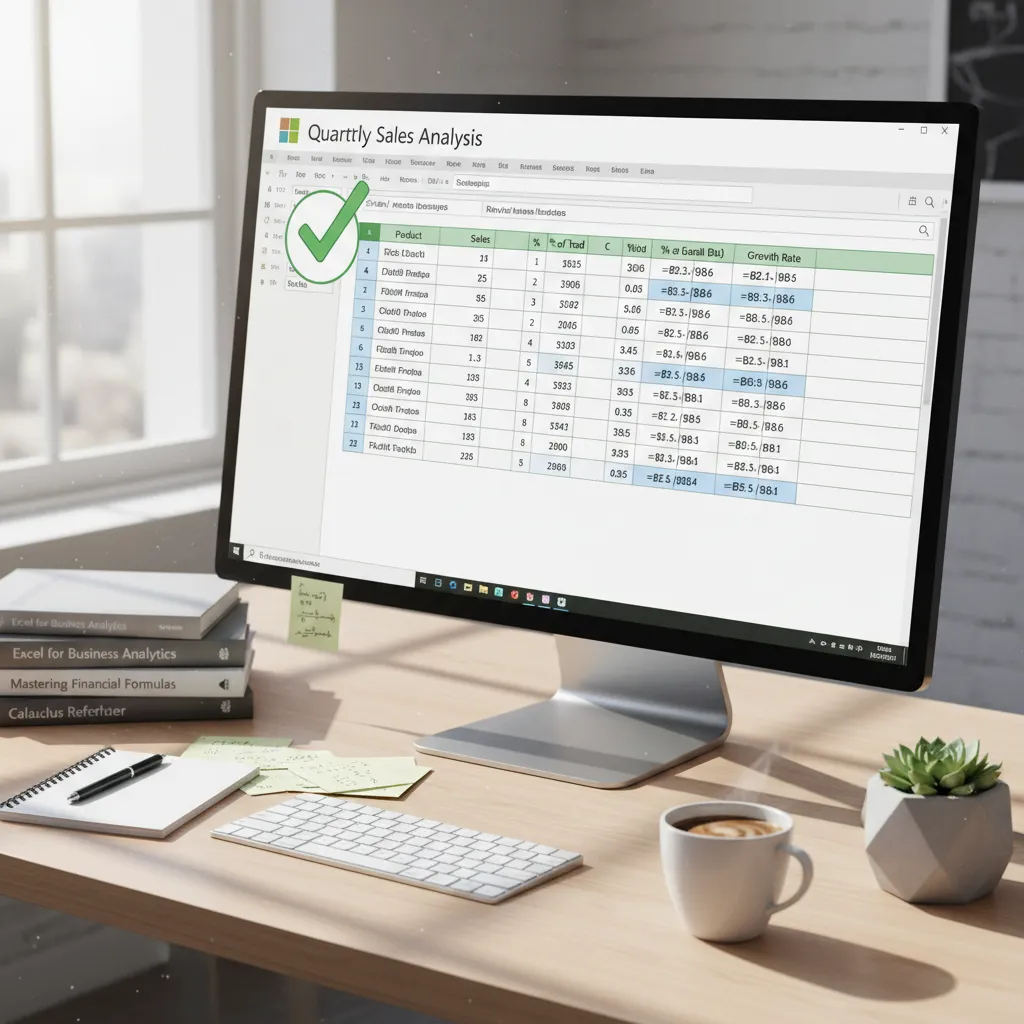 Formattare le celle in percentuale: il dettaglio che fa la differenza