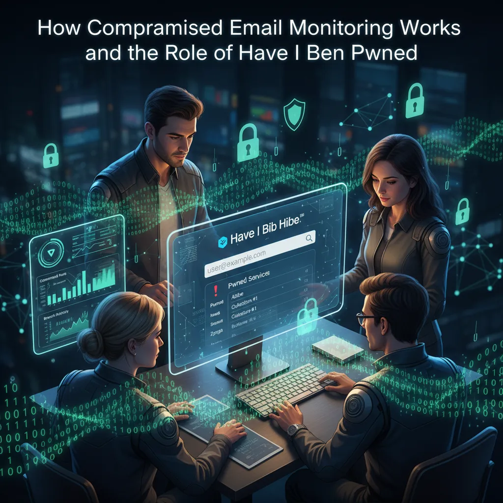 Primi passi da fare subito se scopri che la tua email è nel dark web