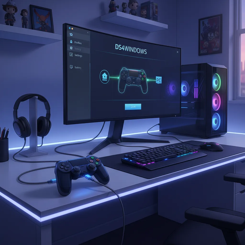 Passo dopo passo: collegare il controller PS4 al PC via USB e Bluetooth